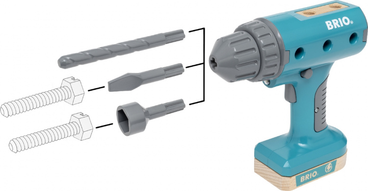 Brio Builder 34600 - Batteridrevet skrutrekker