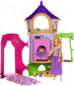 Disney Prinsesse Rapunzels tårn, lekesett og dukke
