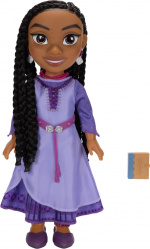 Disney WISH - Asha dukke 38cm, Lilla