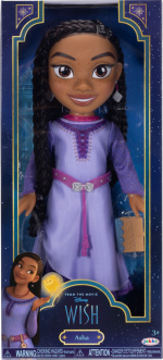 Disney WISH - Asha dukke 38cm, Lilla