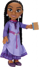 Disney WISH - Asha dukke 38cm, Lilla