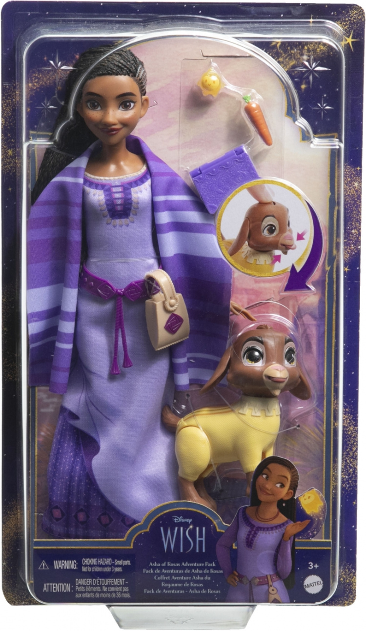 Disney Wish Asha og Valentino