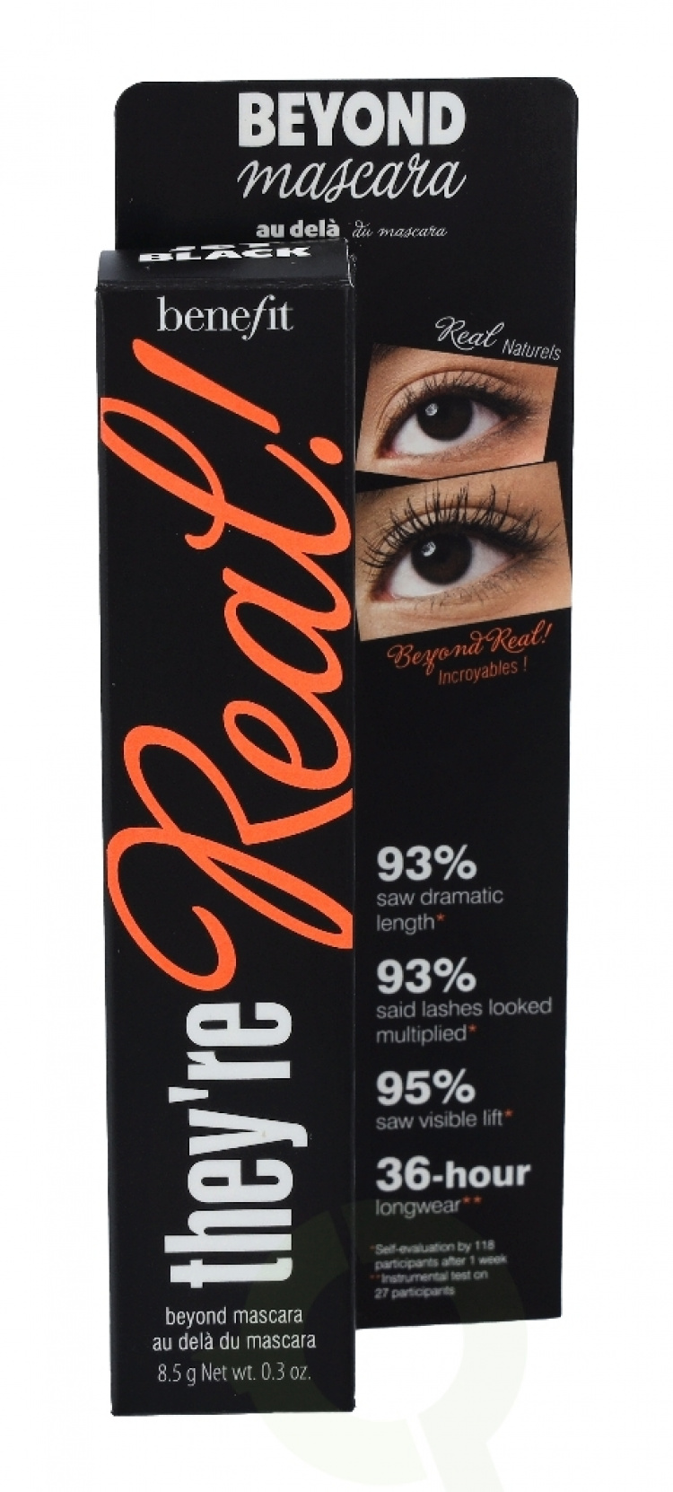 Benefit They\'re Real! Beyond Mascara 8.5 gr Jet Black