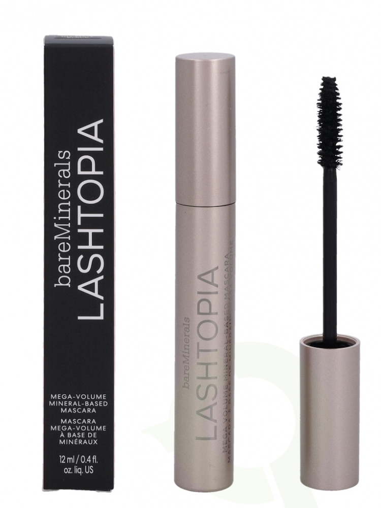 bareMinerals Lashtopia Mega Volume Mineral-basert maskara 12 ml Ultimate Black
