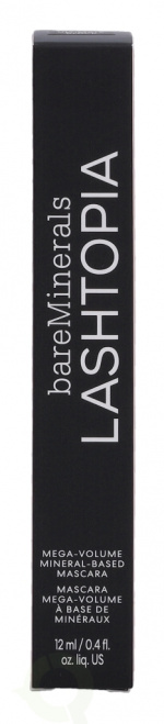 bareMinerals Lashtopia Mega Volume Mineral-basert maskara 12 ml Ultimate Black