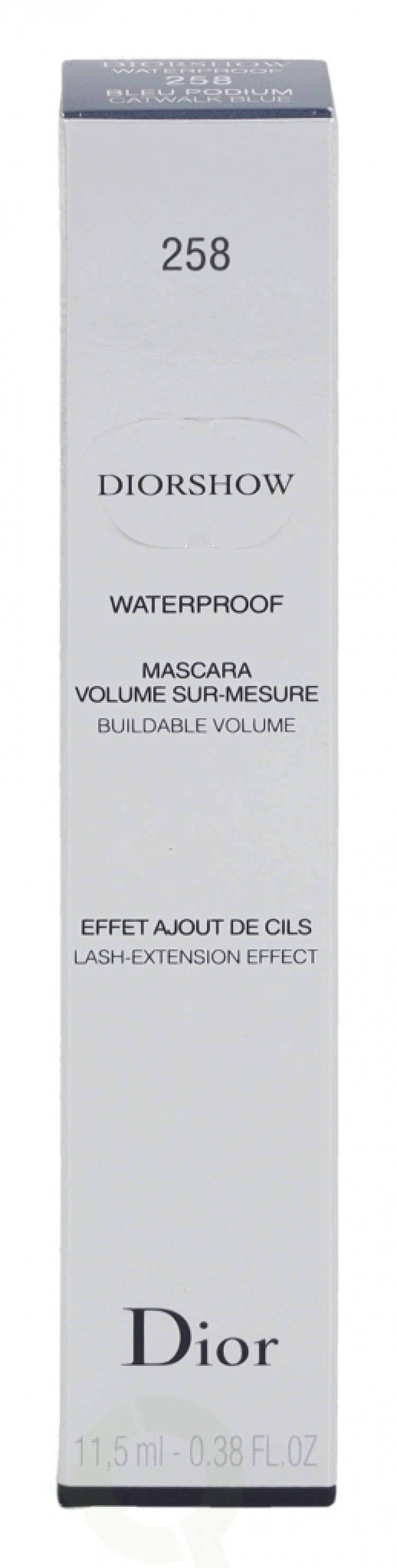 Christian Dior Dior Dior show Waterproof Buildable Volume Mascara 11,5 ml #258 Catwalk Blue