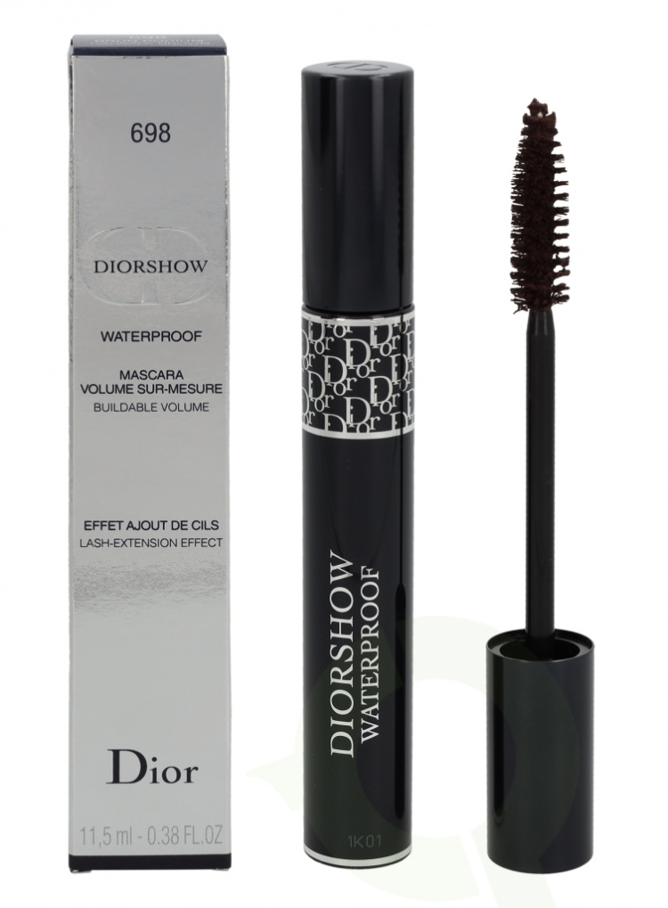 Christian Dior Dior Dior show Waterproof Buildable Volume Mascara 11,5 ml #698 Chatwalk Brown