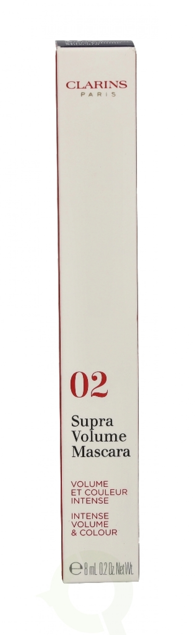 Clarins Supra Volume Mascara 8 ml 02 Intense Brown