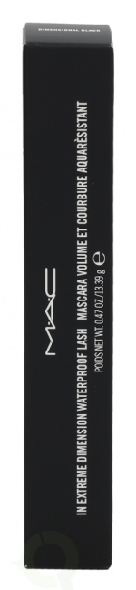 MAC In Extreme Dimension Waterproof Lash Mascara 13.39 gr Dimensional Black