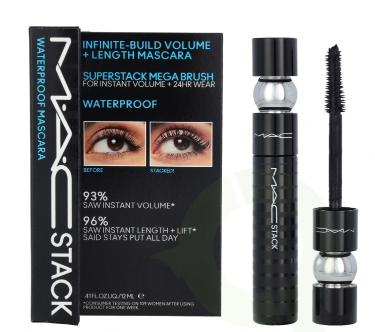MAC Stack Waterproof Mascara 12 ml 0