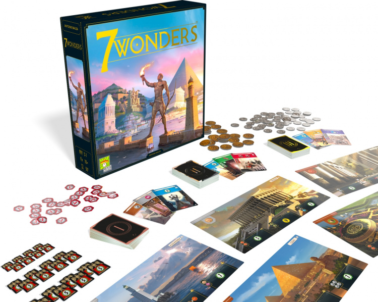 7 Wonders Nordic V2 - brettspill