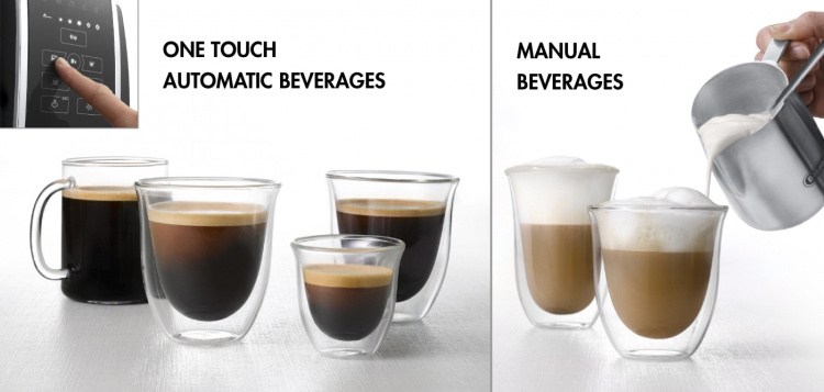 Delonghi Dynamics ECAM350.15.B -kaffemaskin