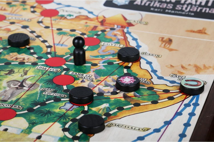 Star of Africa - brettspill, spesialutgave i tre