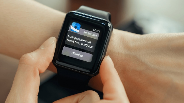 Airsistant dekktrykksensor for presta-ventil