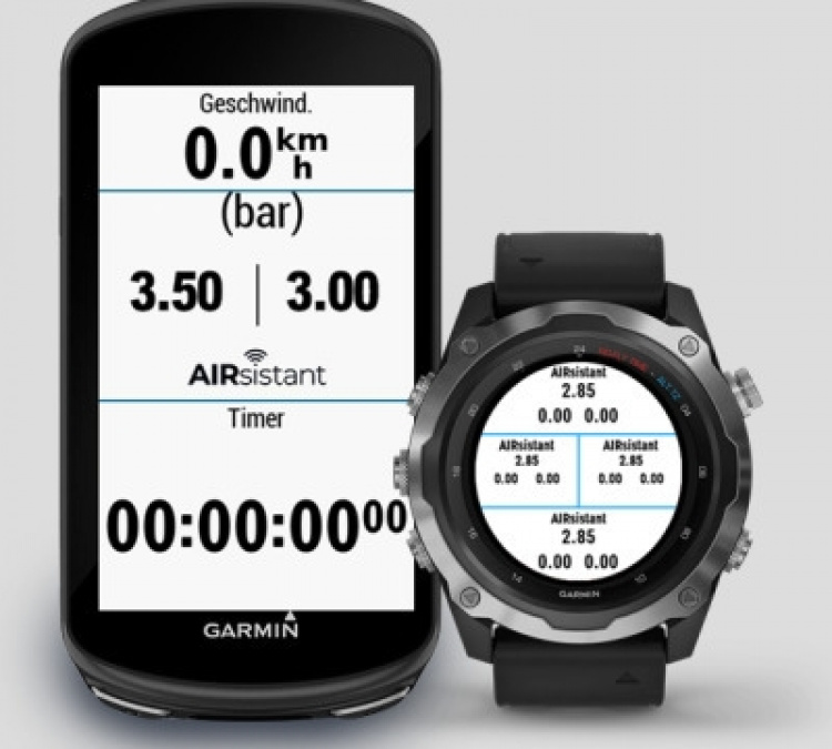 Airsistant dekktrykksensor for presta-ventil