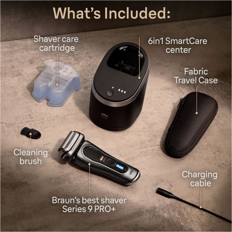 Braun Series 9 PRO+ 9565cc - barbermaskin