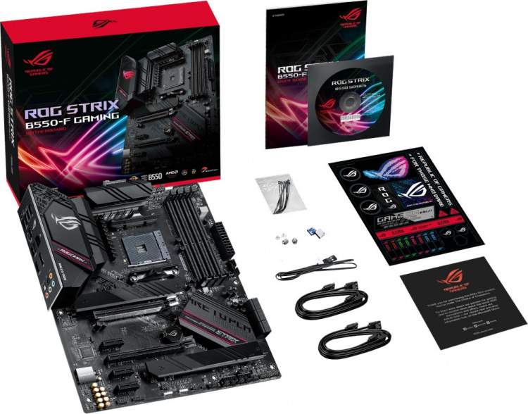 Asus ROG STRIX B550-F GAMING AM4 ATX-hovedkort