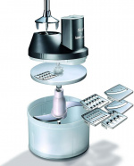 Bamix SliceSy-tilbehør, svart