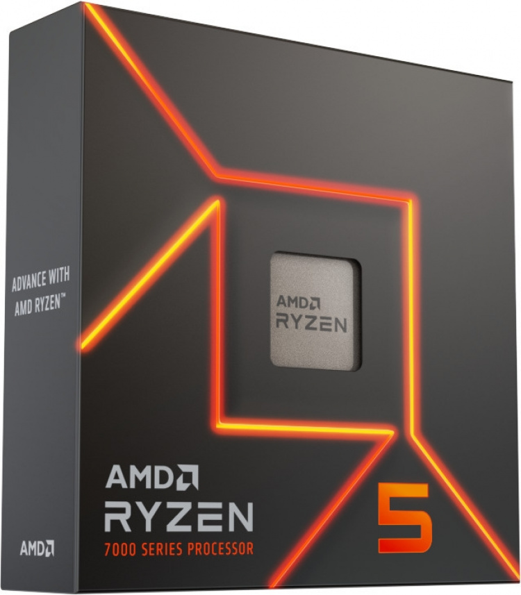 AMD Ryzen 5 7600X-prosessor for AM5-sokkel