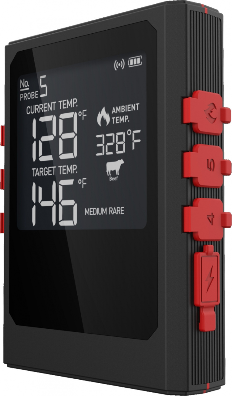 Anton Oliver 5P Smart grill- og kjøkkentermometer for matlaging Anton Oliver 5P Smart grill- og kjøkkentermometer for matlaging