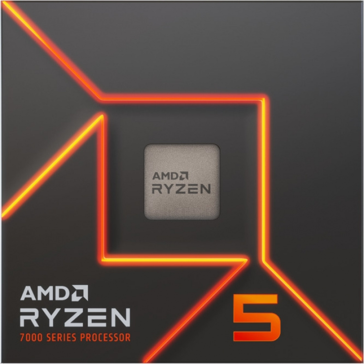 AMD Ryzen 5 7600-prosessor for AM5-sokkel