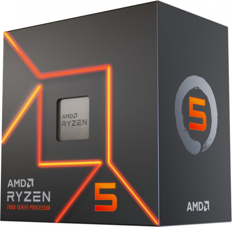 AMD Ryzen 5 7600-prosessor for AM5-sokkel