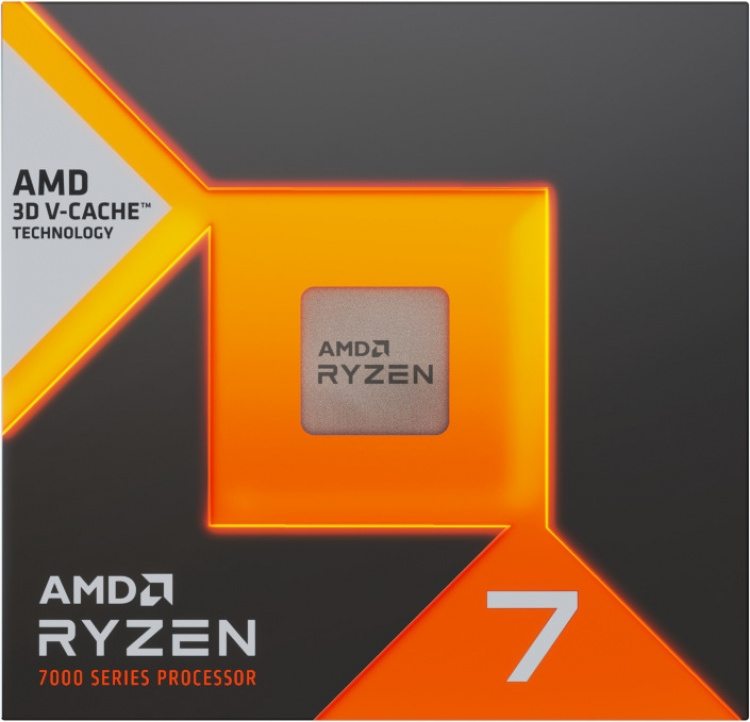 AMD Ryzen 7 7800X3D-prosessor for AM5-sokkel
