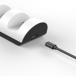 Goobay - PS5 Dual Charging Station for opptil to PS5-kontrollere