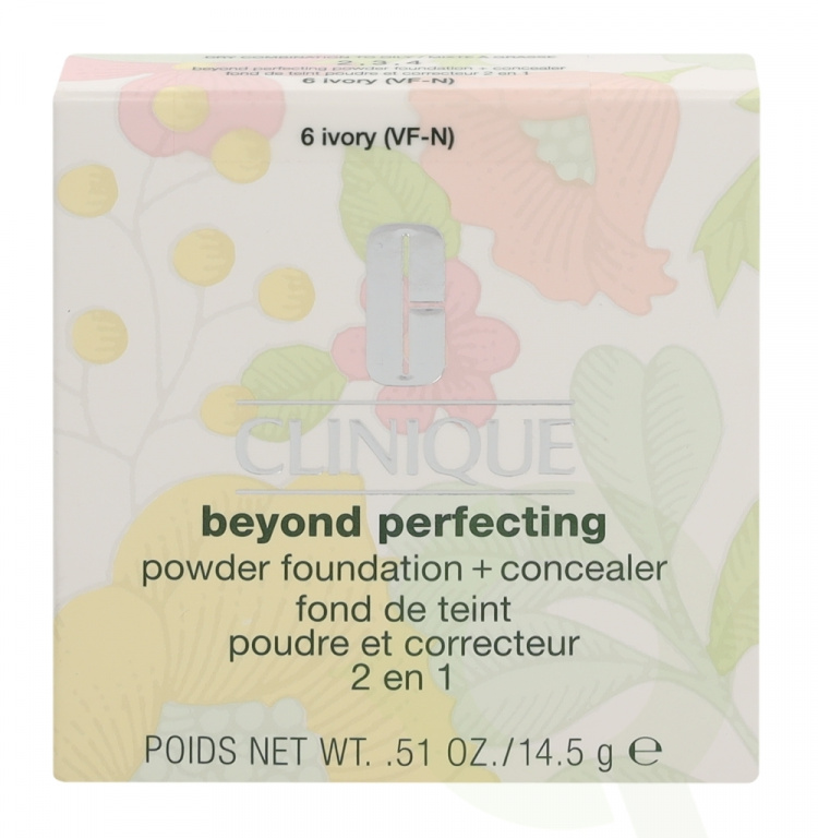 Clinique Beyond Perfecting Powder Foundation + Concealer 14,5 gr #6 Ivory