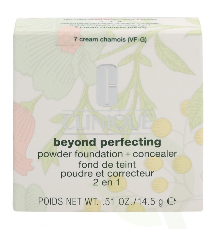Clinique Beyond Perfecting Powder Foundation + Concealer 14,5 gr #07 Cream Chamois