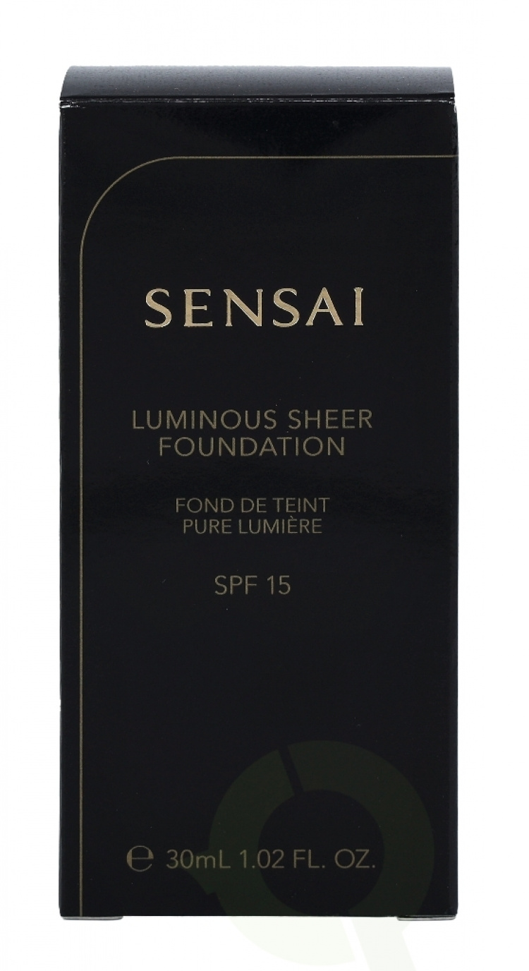 Sensai Luminous Sheer Foundation SPF15 30 ml #206 Brown Beige