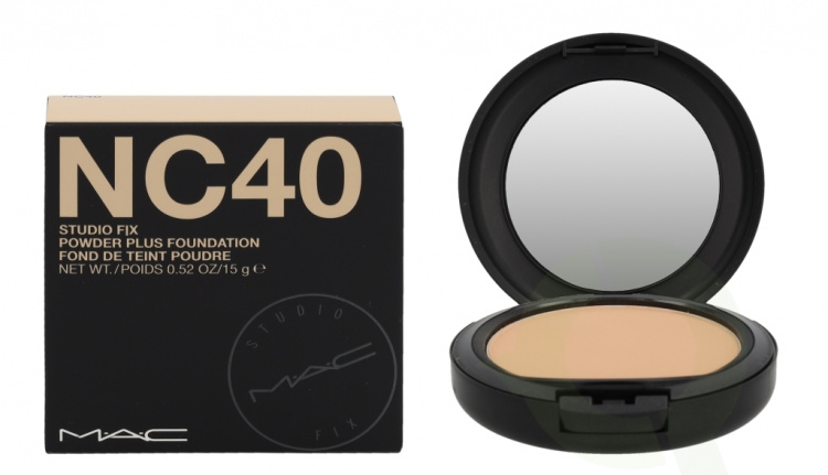 MAC Studio Fix Powder Plus Foundation 15 gr NC40