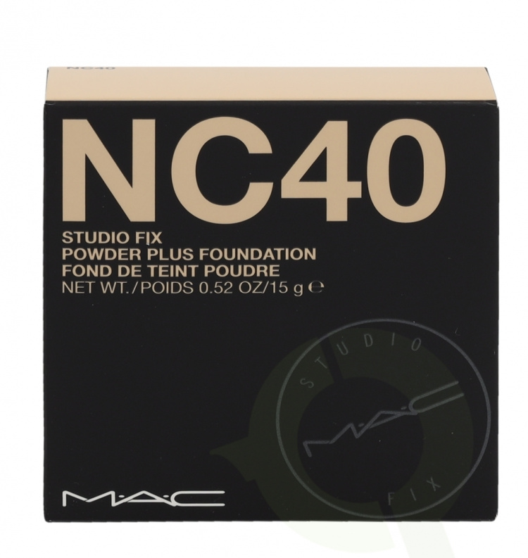 MAC Studio Fix Powder Plus Foundation 15 gr NC40