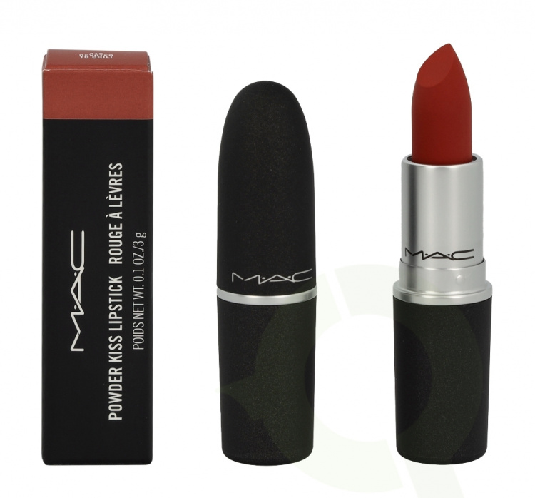 MAC Powder Kiss Lipstick 3 gr #316 Devoted To Chili
