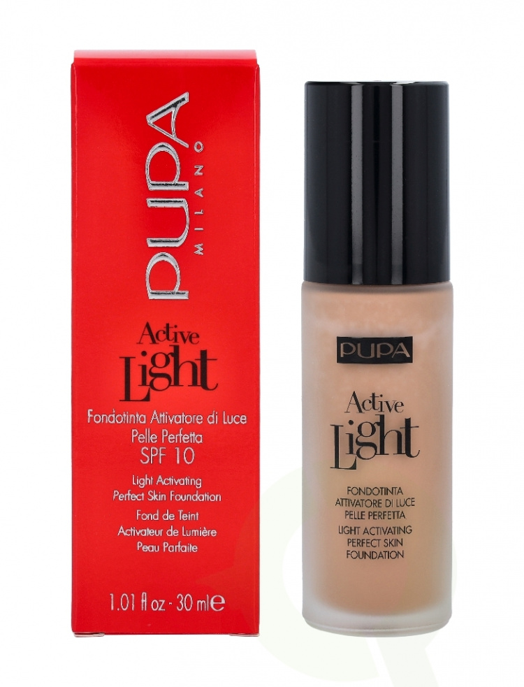 Pupa Milano Pupa Active Light Oil-Free Cream Foundation SPF10 30 ml #040 Sand