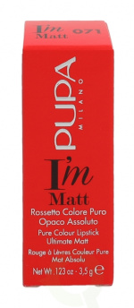 Pupa Milano Pupa I\'M Matt Lipstick 3,5 gr #071 True Red Matt