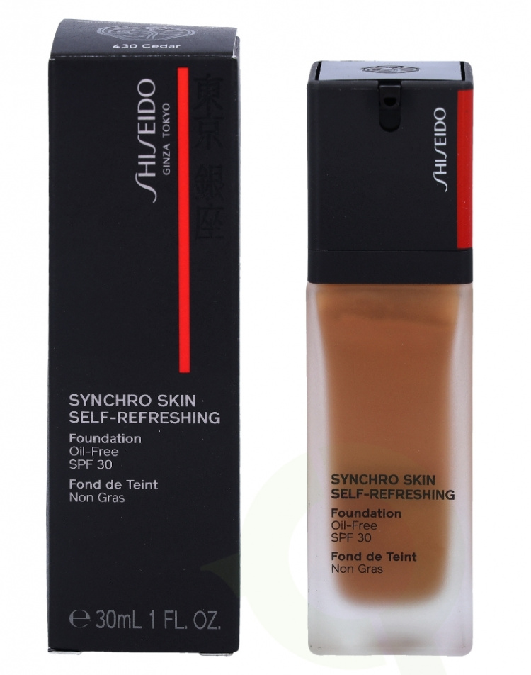 Shiseido Synchro Skin Self-Refreshing Foundation SPF30 30 ml #430 Cedar