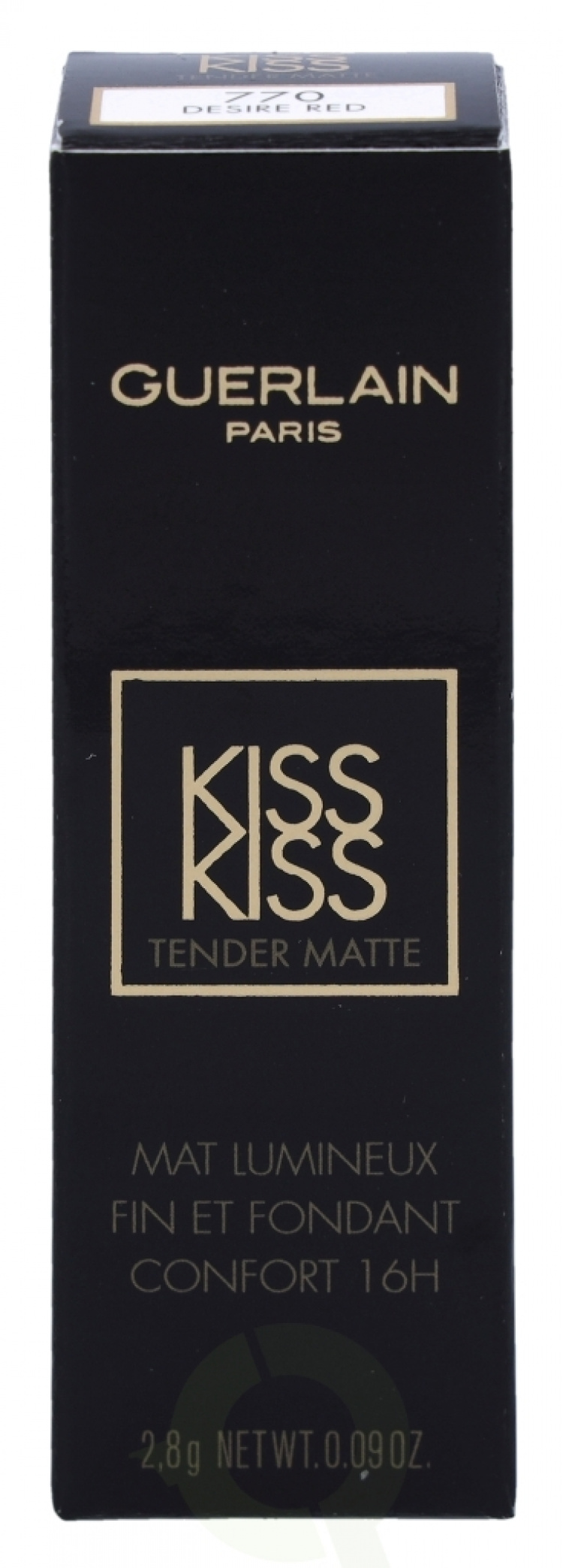 Guerlain Kiss Kiss Tender Matte Lipstick 2.8 gr #770 Desire Red