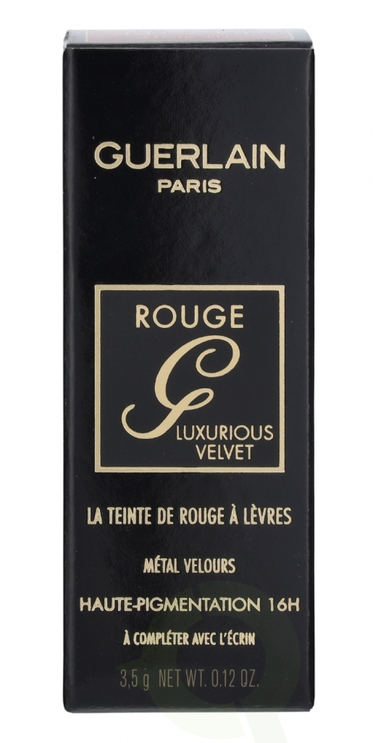 Guerlain Rouge G Luxurious Velvet 16H Metal Lipstick 3.5 gr #214