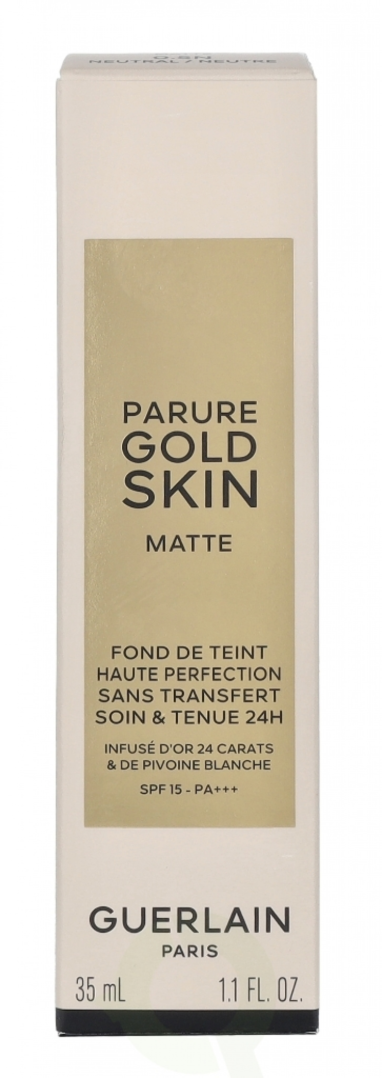 Guerlain Parure Gold Skin Matte Foundation 35 ml 0,5N