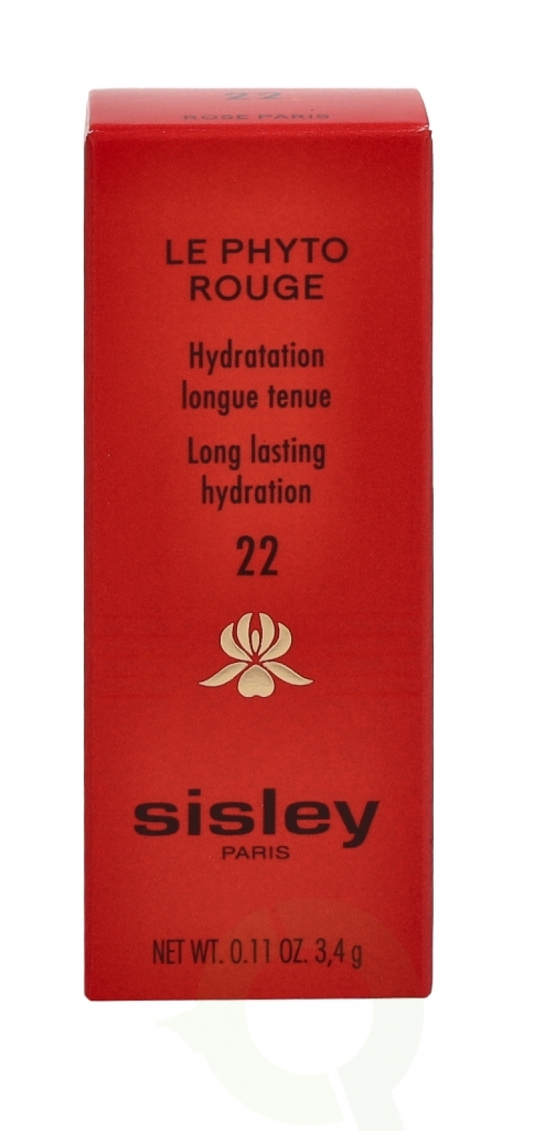 Sisley Le Phyto Rouge Long-Lasting Hydration Lipstick 3,4 gr #22 Rose Paris