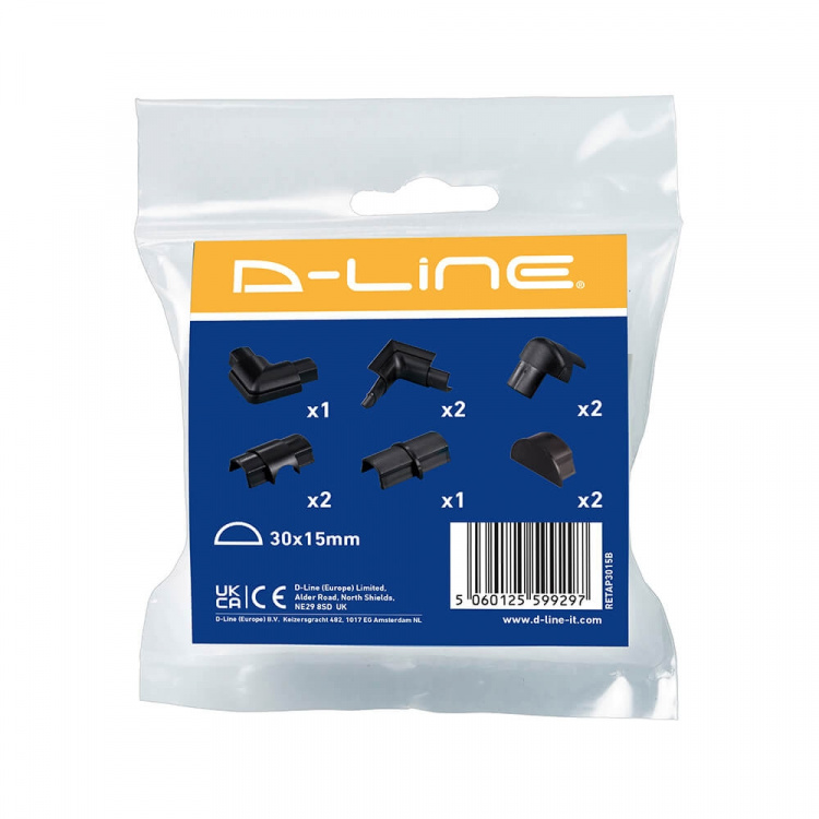 D-LINE Accessory Kit 30x15 Black