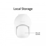 Hombli Smart Pan & Tilt-Kamera Hvit