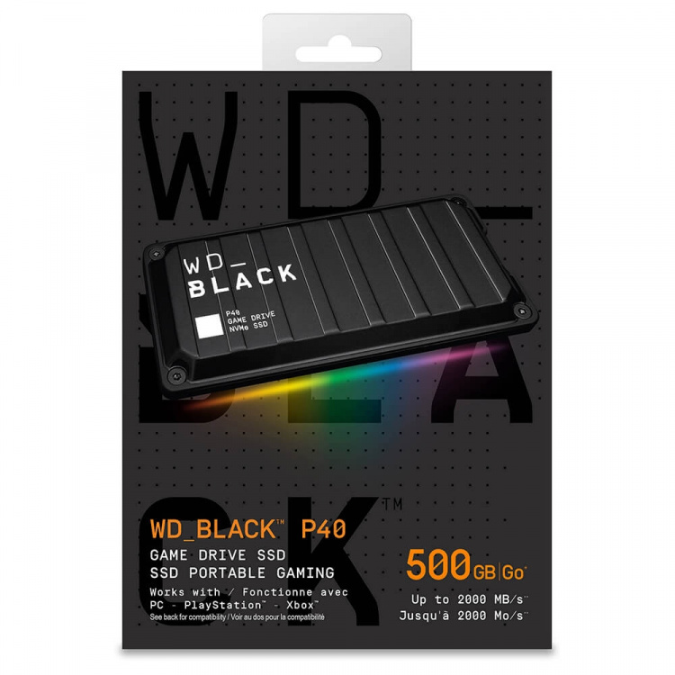 Western Digital WD Black P40 Game Drive SSD 500GB