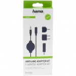 Hama Adapter Kit Inkl Kabel 3.5mm Roll-Up 1.2m Hama Adapter Kit Inkl Kabel 3.5mm Roll-Up 1.2m