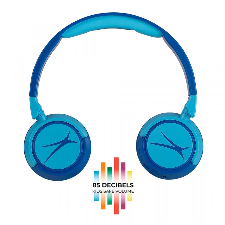 Altec Lansing Øretelefoner Kids Trådløs 2i1 On-Ear Blå Altec Lansing Øretelefoner Kids Trådløs 2i1 On-Ear Blå