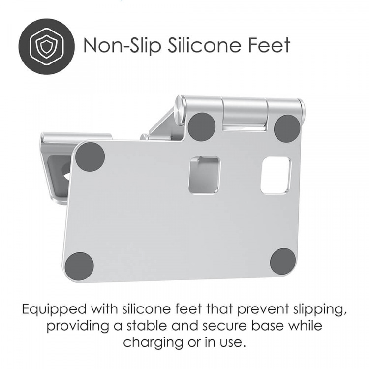 Desire2 Ladestativ Restore Pro til Apple Watch Sølv