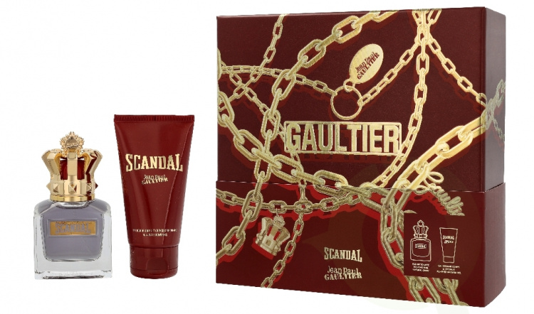 J.P. Gaultier Scandal Pour Homme Giftset 125 ml Edt Spray 50ml/Shower Gel 75ml