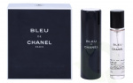 Chanel Bleu De Chanel Pour Homme Giftset 60 ml, Edt Spray 20ml/2x Edt Spray Refill 20ml - Travel Sprays