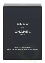 Chanel Bleu De Chanel Pour Homme Gavesett 60 ml, 3x Edp Spray 20 ml Refill - Reisesprayer